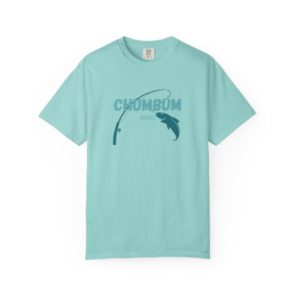 NEW! "Reel 'Em In" Fishing Chum Bum Logo T-shirt Chalky Mint
