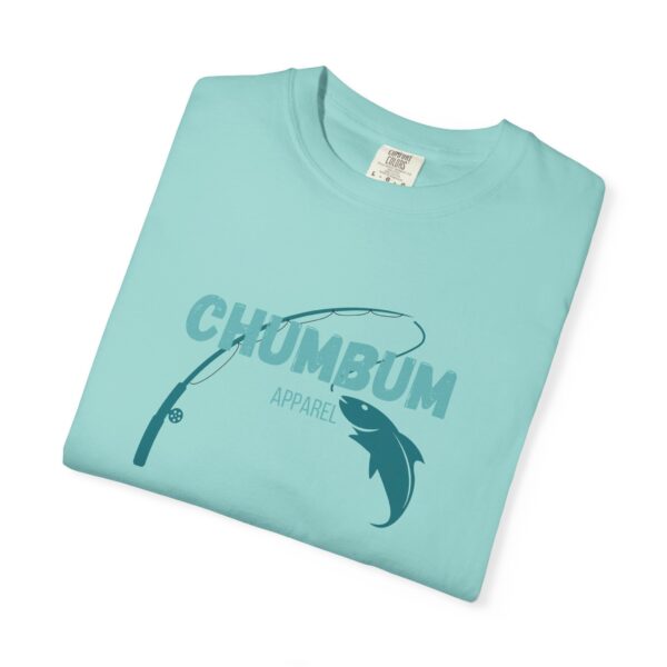 NEW! "Reel 'Em In" Fishing Chum Bum Logo T-shirt Chalky Mint - Image 3