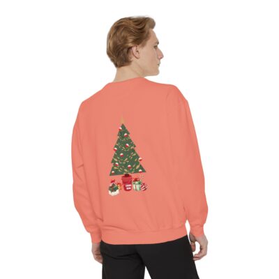 Tackle Box Baubles - Christmas Tree Unisex Crewneck Sweatshirt Comfort Colors